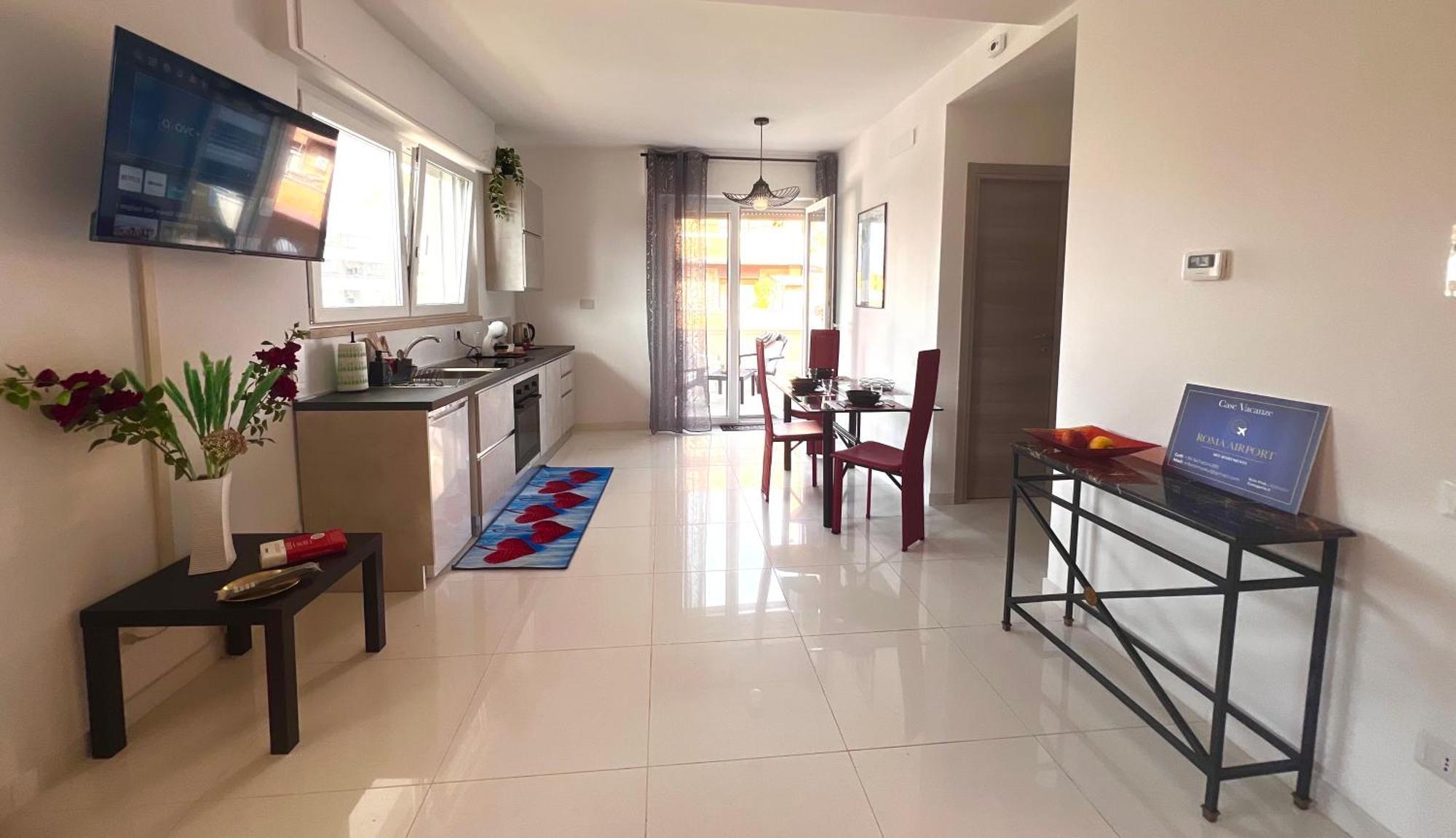 Roma Airport Sky Apartments Fiumicino Eksteriør bilde
