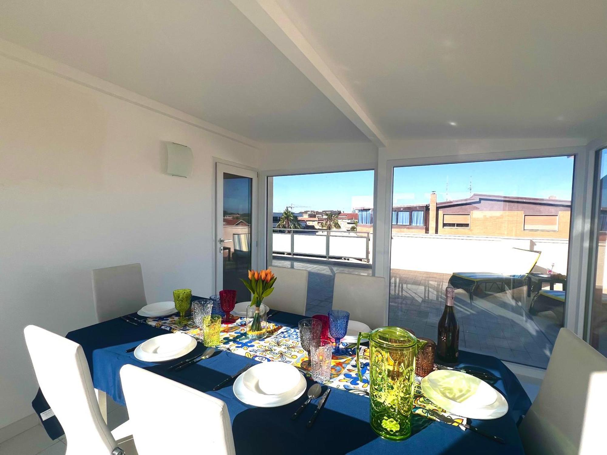Roma Airport Sky Apartments Fiumicino Eksteriør bilde