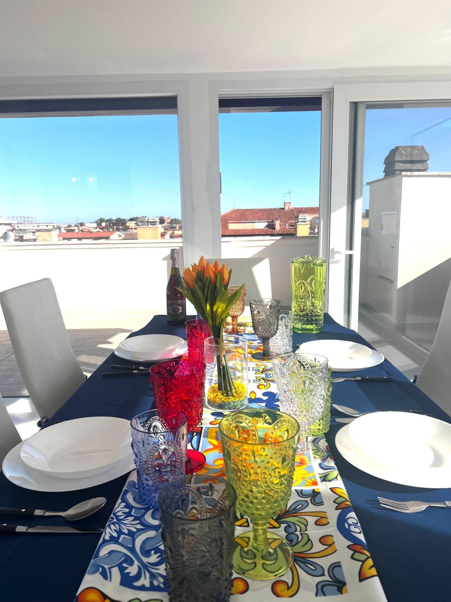 Roma Airport Sky Apartments Fiumicino Eksteriør bilde