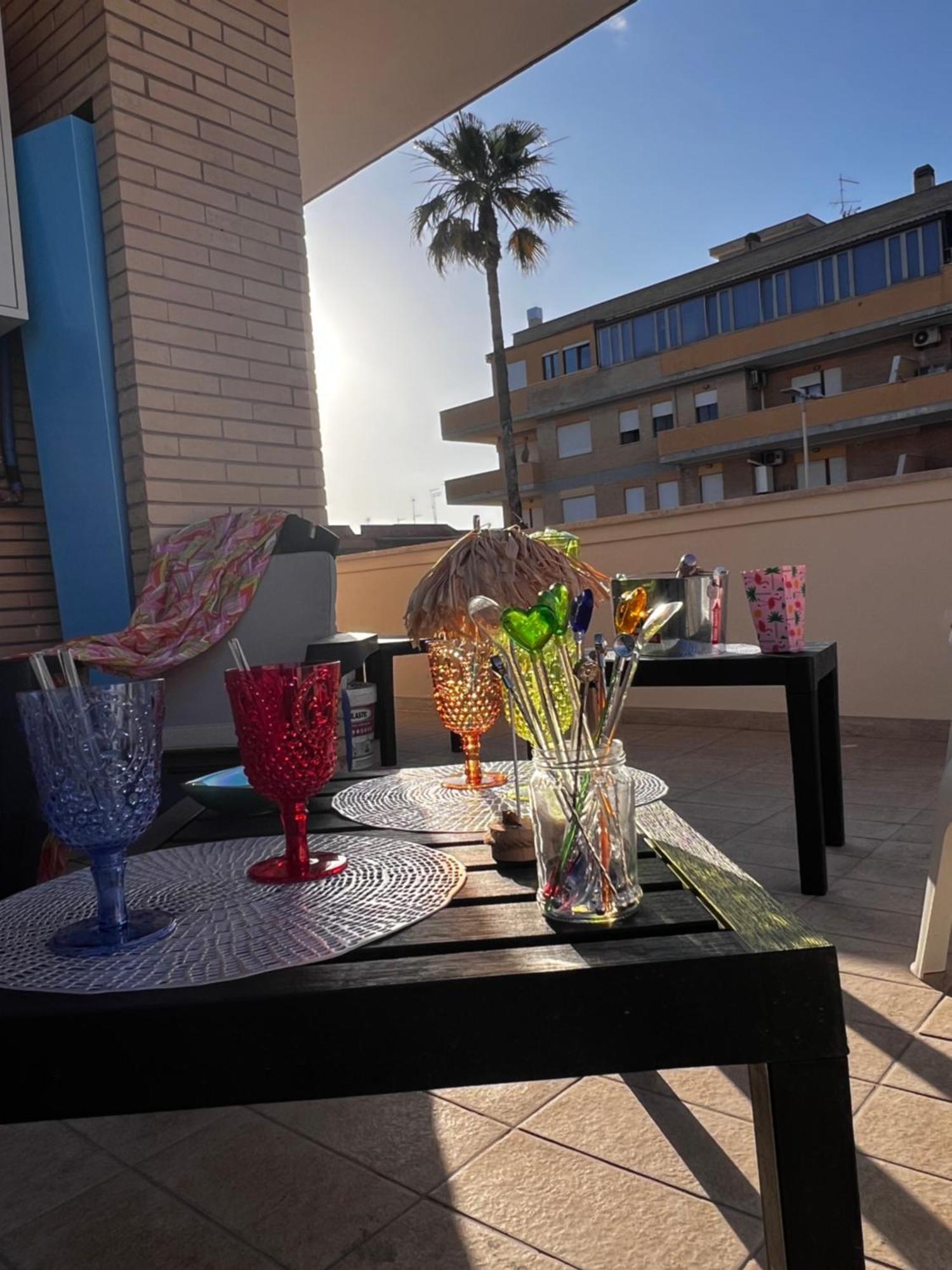 Roma Airport Sky Apartments Fiumicino Eksteriør bilde