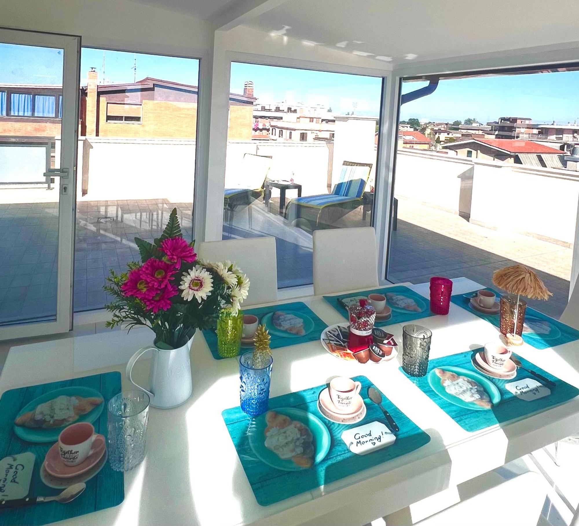 Roma Airport Sky Apartments Fiumicino Eksteriør bilde