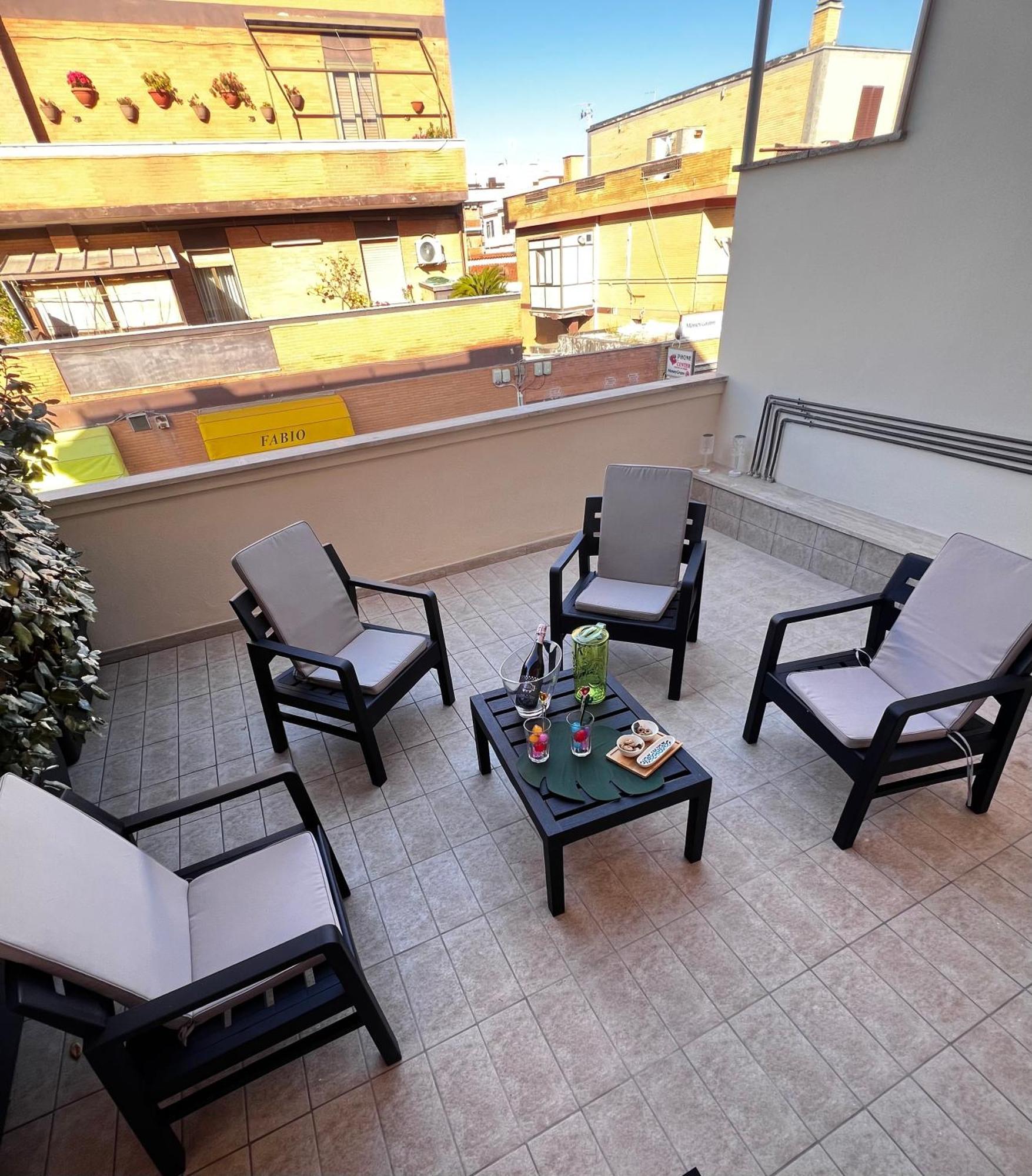 Roma Airport Sky Apartments Fiumicino Eksteriør bilde